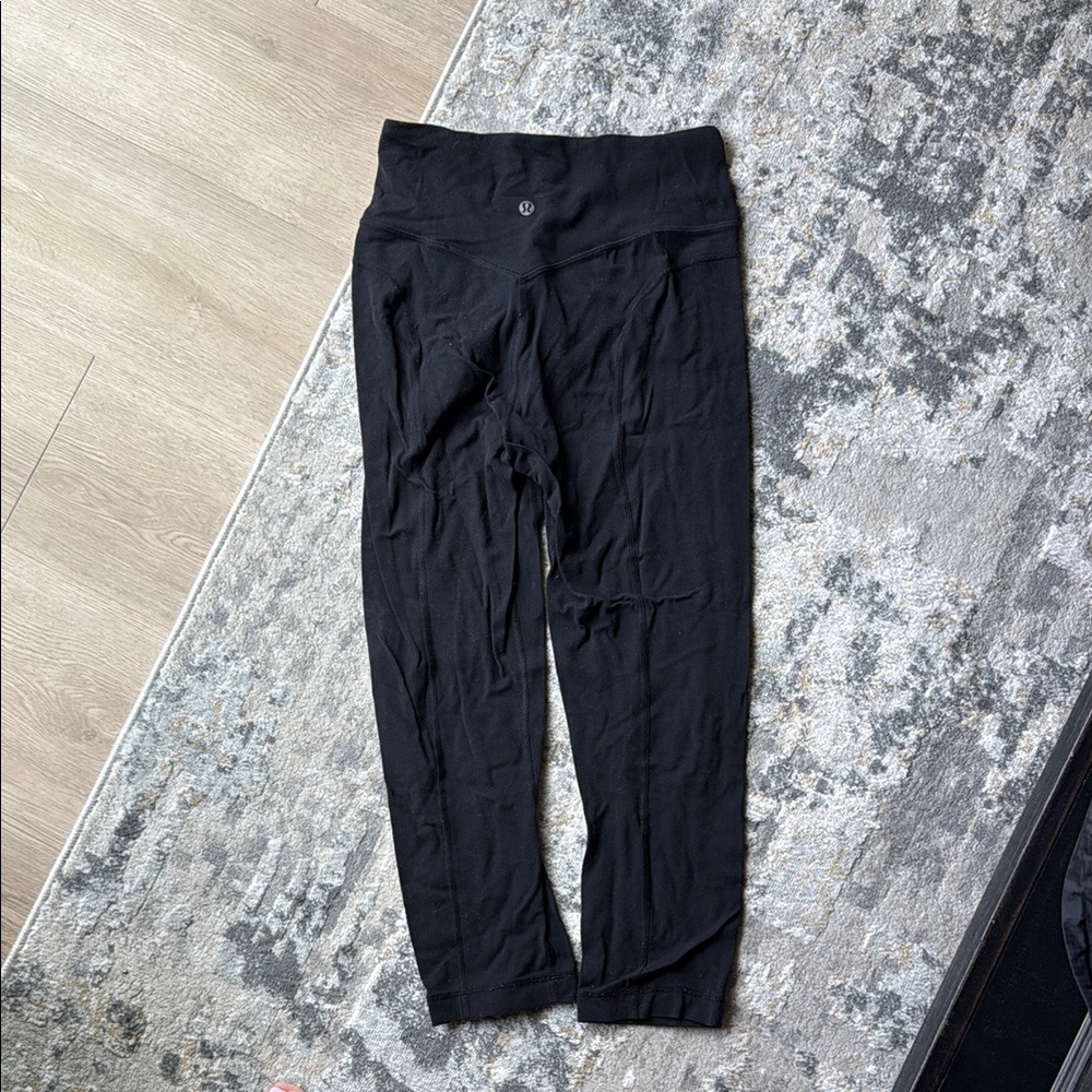 Black High-Waisted Leggings